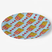 恋の日 |パニーフランスのフライスS ペーパープレート (アングル)