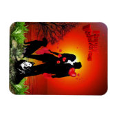 恋の日 マグネット (横)