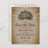 恋の木の素朴ストリングラ救イト日 案内ポストカード (正面/裏面)