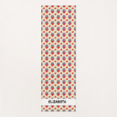 恋の柄 |名前の追加 ヨガマット (正面)