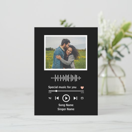 恋の歌バレンタインデーのカード シーズンカード (スタンド正面)