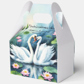 恋の水の色の白蓮結婚湖 フェイバーボックス (裏面)