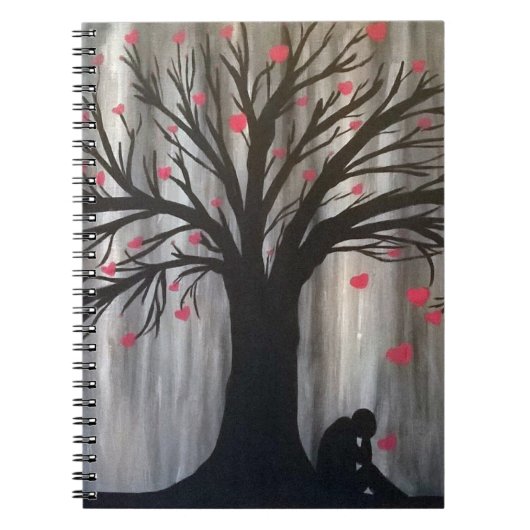 恋の病が治るスパイラル手帳 ノートブック (正面)