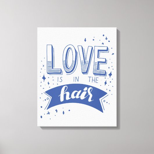 恋の病み付き キャンバスプリント (正面)