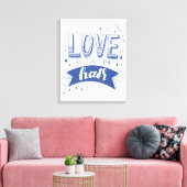 恋の病み付き キャンバスプリント (インサイチュ (リビング))
