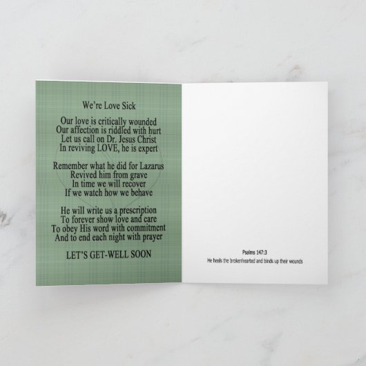 恋の病 カード (内部)