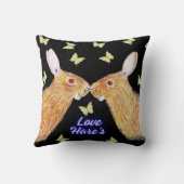 恋の病 クッション (裏面)