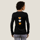 恋の皆既日食 トライブレンドTシャツ (背面全体)