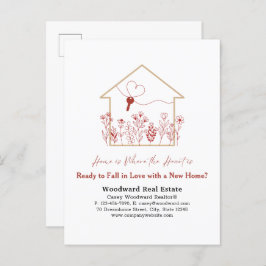 恋の秋の準備は？ | 不動産仲介業者プロモーションホーム ポストカード