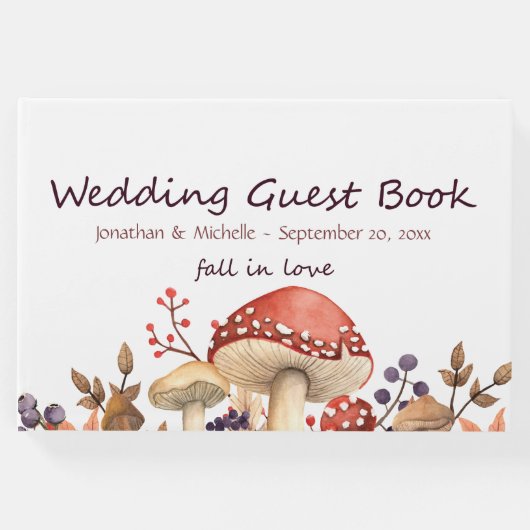 恋の秋秋のキノコと植物結婚 ゲストブック (正面)