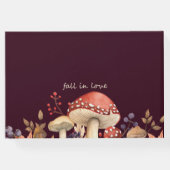 恋の秋秋のキノコと植物結婚 ゲストブック (裏面)