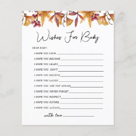 恋の秋秋の願いを赤ちゃんシャワーゲーム