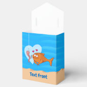 恋の箱に入れた魚と餌 フェイバーボックス (オープン)