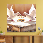 恋の統一 キャンバスプリント (インサイチュ (リビング))