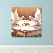 恋の統一 キャンバスプリント (インサイチュ (ウッドフロア))