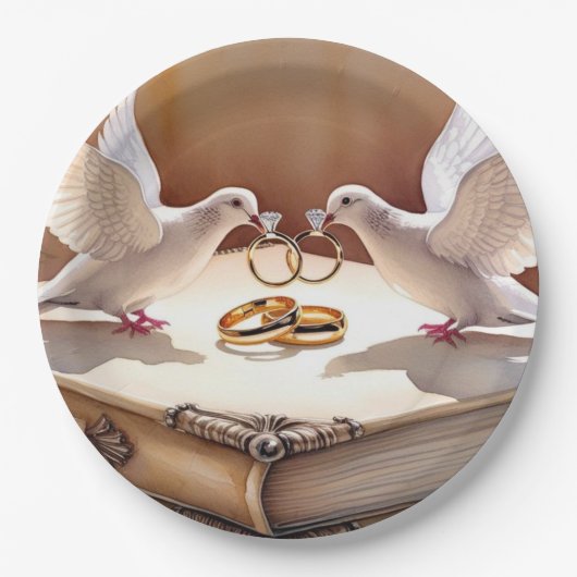 恋の統一 ペーパープレート (正面)