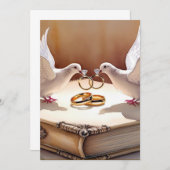 恋の統一 招待状 (正面/裏面)