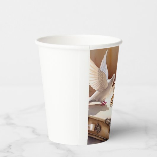 恋の統一 紙コップ (右)