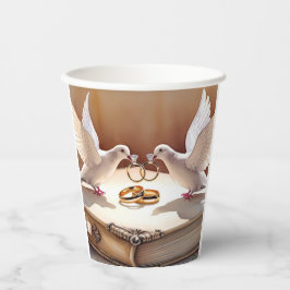 恋の統一 紙コップ