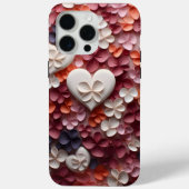 恋の花ハート Case-Mate iPhoneケース (裏面)