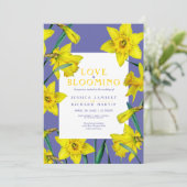 恋の花春黄色いダッフォッ結婚ズ 招待状 (スタンド正面)