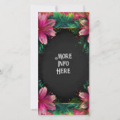 恋の花開き：フルフローラ結婚テーマ (裏面)