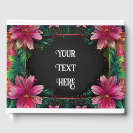 恋の花開き：フルフローラ結婚テーマ ゲストブック