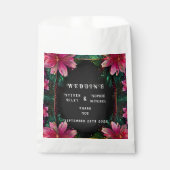 恋の花開き:フルフローラ結婚テーマ フェイバーバッグ (正面)