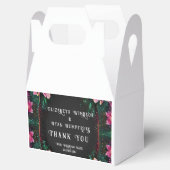 恋の花開き：フルフローラ結婚テーマ フェイバーボックス (オープン)