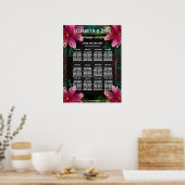 恋の花開き：フルフローラ結婚テーマ ポスター (キッチン)