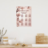 恋の花開き:フルフローラ結婚テーマ ポスター (キッチン)