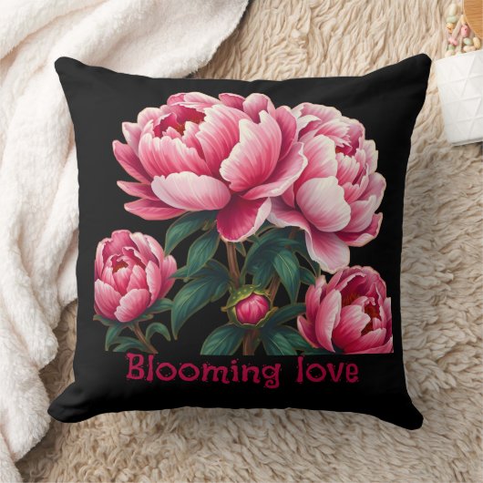 恋の花 クッション (ブランケット)