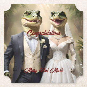 恋の芽吹きクロコディ結婚リアンの仕業 ペーパーコースター