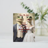 恋の芽吹きクロコディ結婚リアンの仕業 ポストカード (スタンド正面)