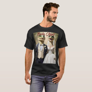 恋の芽吹きクロコディ結婚リアンの仕業 Tシャツ