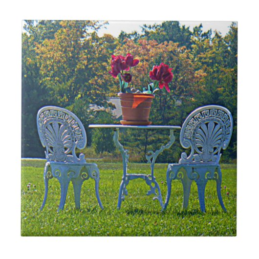 恋の草地 タイル (正面)