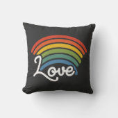 恋の虹 クッション (正面)