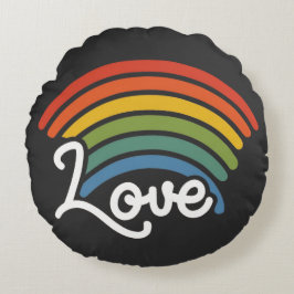 恋の虹 ラウンドクッション
