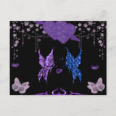 恋の蝶 ポストカード (正面)
