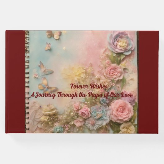 恋の記録：大切な瞬間を捉える ゲストブック (正面)