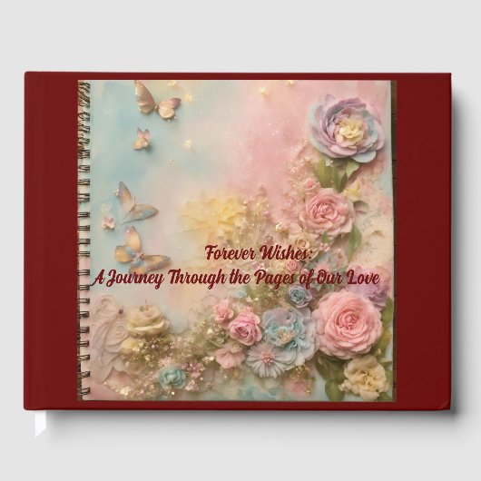 恋の記録：大切な瞬間を捉える ゲストブック (正面)