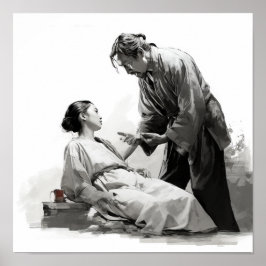 恋の調和:カップル日本のポスター ポスター