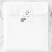 恋の象 スクエアシール (バッグ)