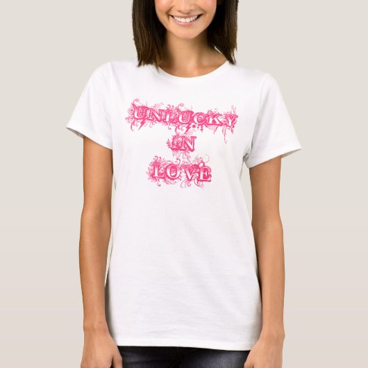 恋の運が悪い Tシャツ (正面)
