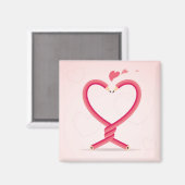 恋の鉛筆 マグネット (正面/裏面)