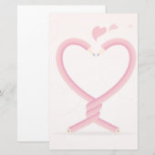 恋の鉛筆 便箋 (正面/裏面)