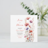 恋の開花ワイルドフラワーフローラブライダルシャワー (スタンド正面)