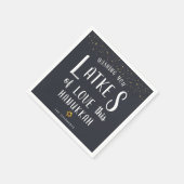 恋の隠れ家 |ハヌカーパーティー スタンダードカクテルナプキン (角)