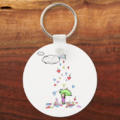 恋の雨が降る キーホルダー (正面)