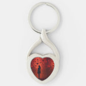 恋の雨 キーホルダー (正面)